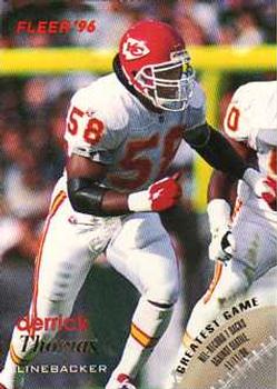 Derrick Thomas Kansas City Chiefs 1996 Fleer NFL #69